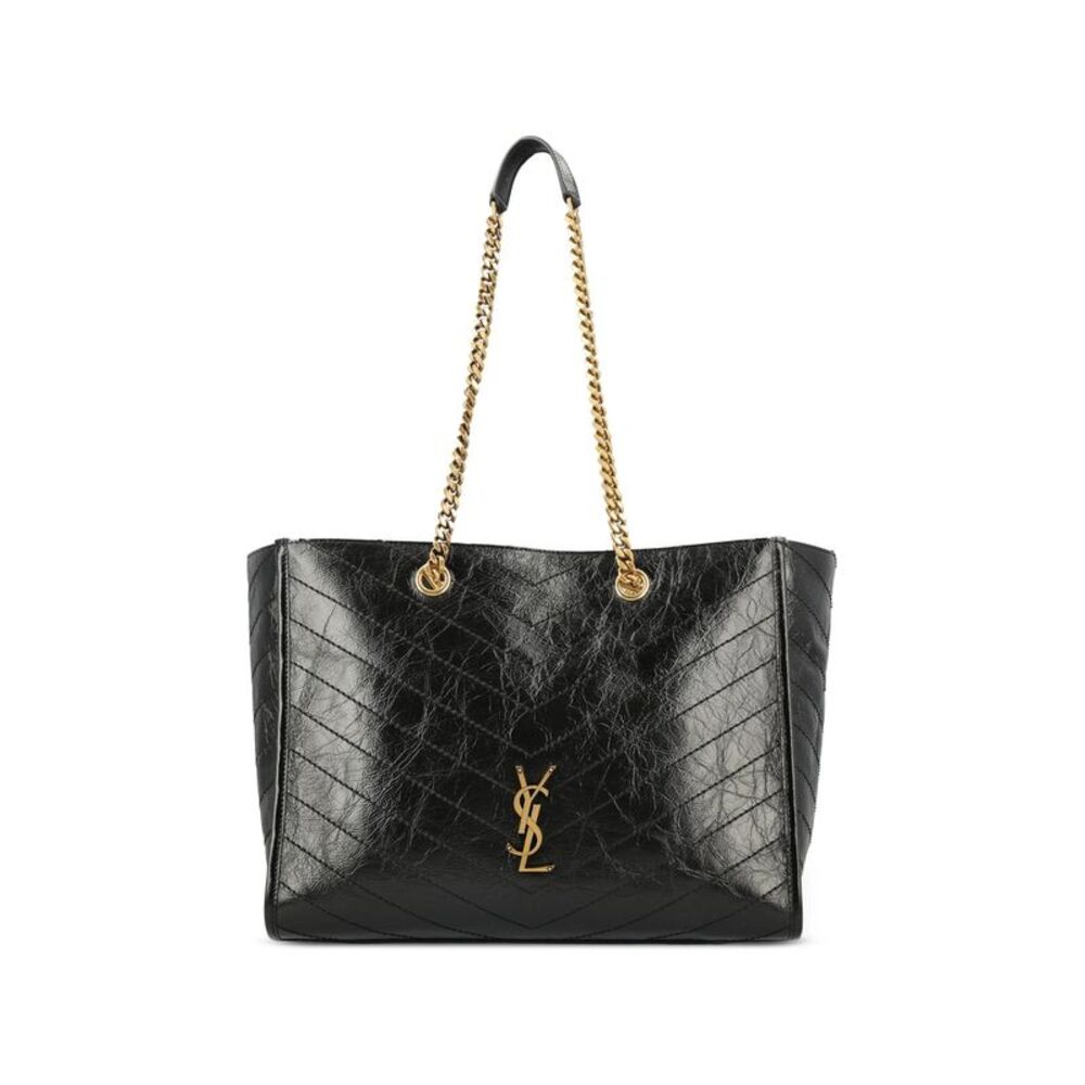 Saint Laurent Black Tote Bags Women